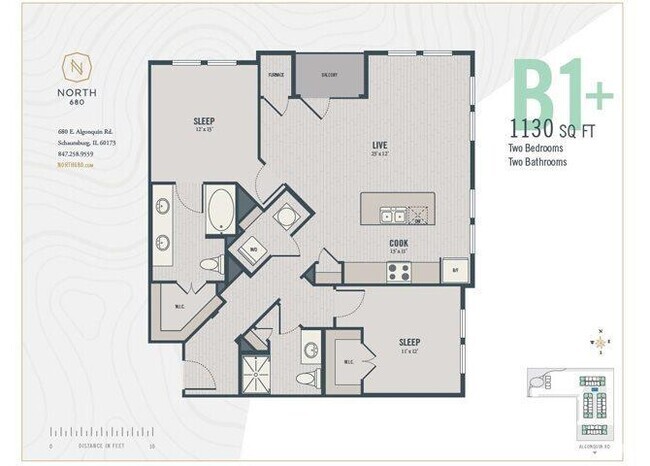 Building Photo - 2 bedroom in Schaumburg IL 60173 Unit 4407 Rental