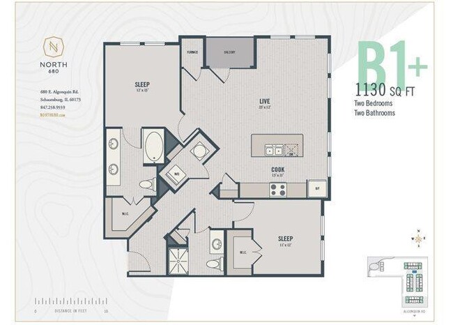 2 bedroom in Schaumburg IL 60173 - 2 bedroom in Schaumburg IL 60173 Condo Unit 4407