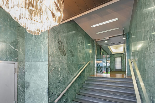 Peregrine Tower Lobby stairs