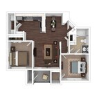 B1 Floorplan | Two Bedroom