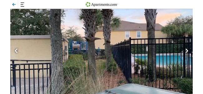 Gated swimming pool