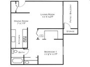 One Bedroom - One Bath