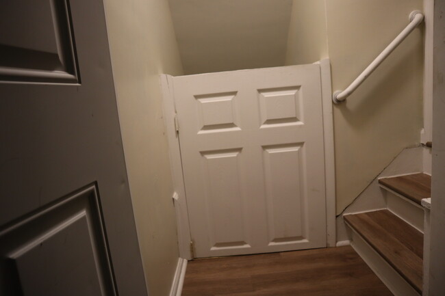 Side Door entryway - 3421 Croissant St House