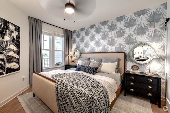 A2 - 1BR, 1BA - 832SF - Bedroom - Hadley