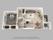 Pointe at Steeplechase_1Bed 1Bath 2 - 3D for Web.jpg