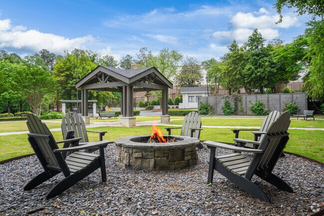 Courtyard with Fire Pit