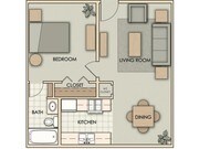 1BR/1BA