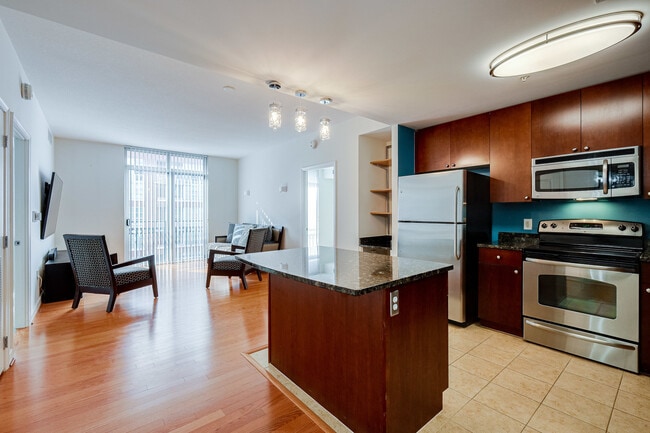 Kitchen and Living Room - 155 POTOMAC Psge Unit 712