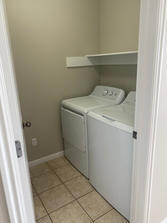New washer and dryer