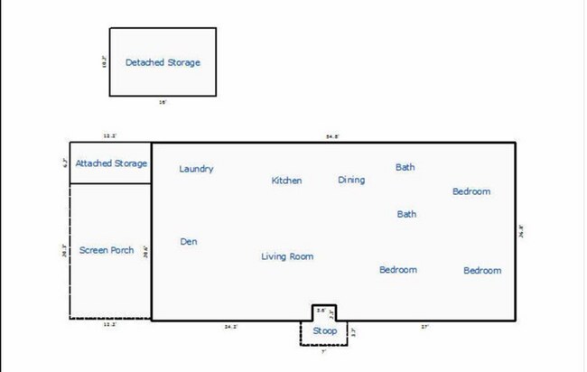 Floorplan - 4000 Inwood Drive