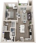 Plano de planta de Domain Town Center