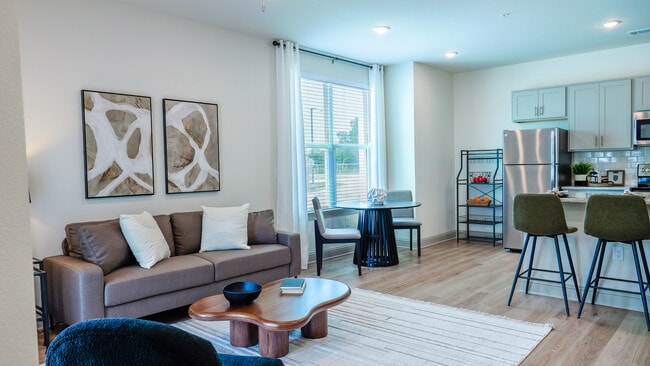 The Cypress: 1BR, 1BA- Living Room