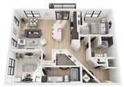 B2 floor plan The Atherton