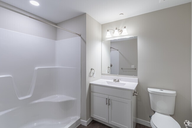 2 BR, 2 BA - 934SF - First Bathroom - Brant Court
