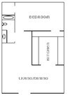 1BR/1BA