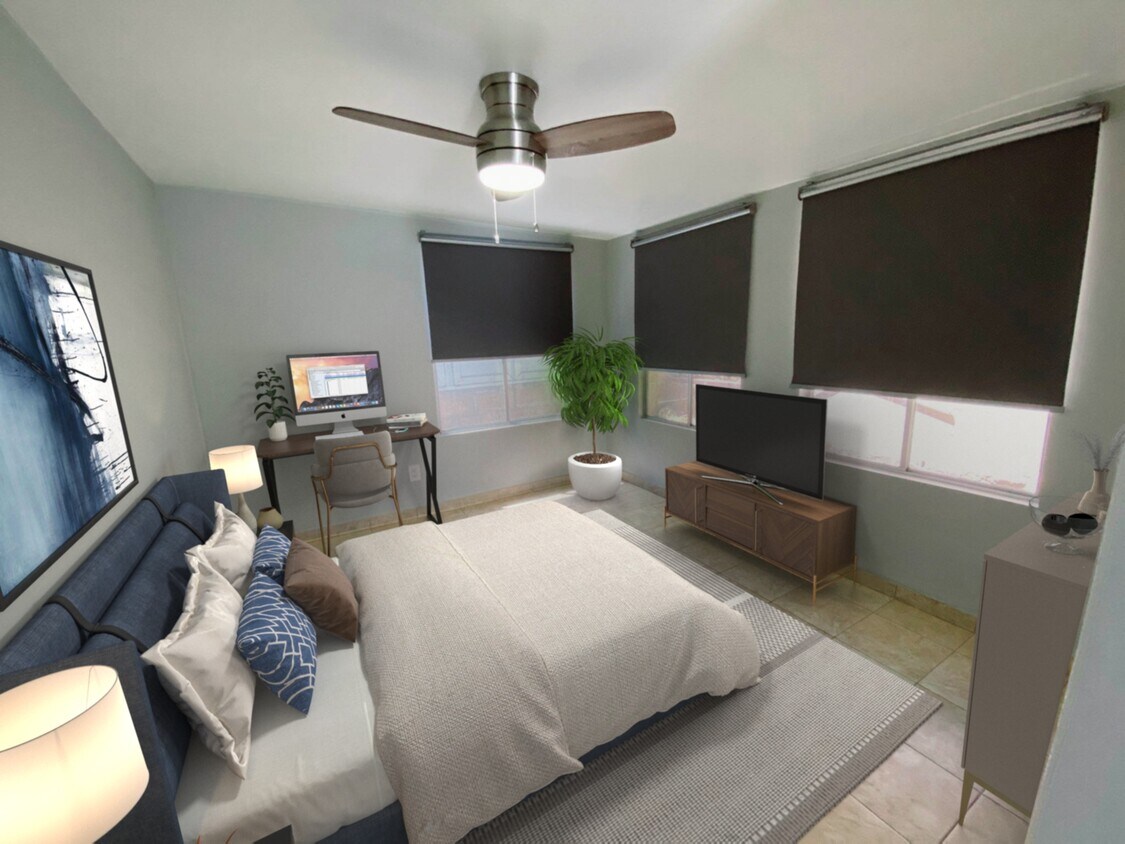 Virtually Staged - 5902 Blairstone Dr (Culver City, CA)