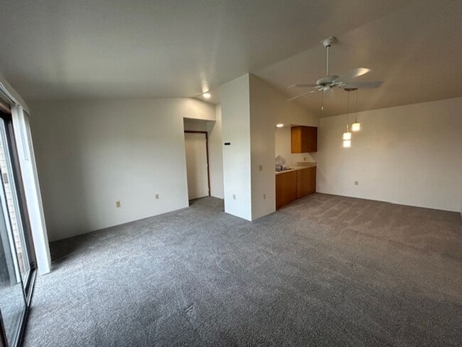 Photo - MOVE-IN Ready - 2 bedroom, One Bath - Top Floor with Vaulted Ceilings! Unit 47