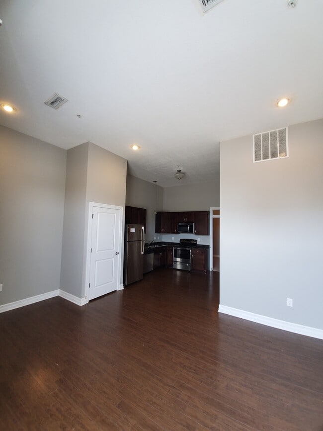 Living Area and Kitchen