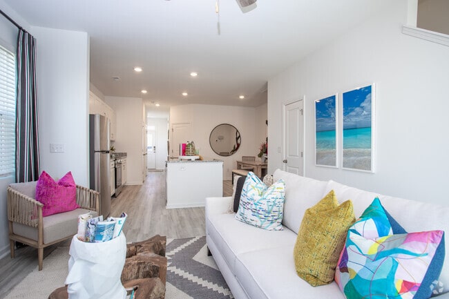 3BR, 2.5BA - Rivers - Living Area - Westgate Townes