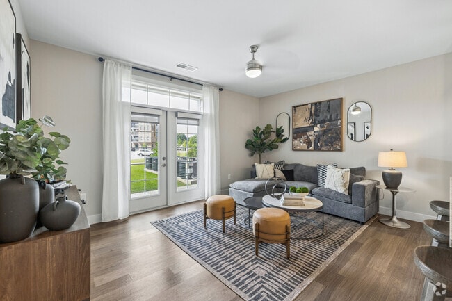 1BR, 1BA - 796SF - Living Room