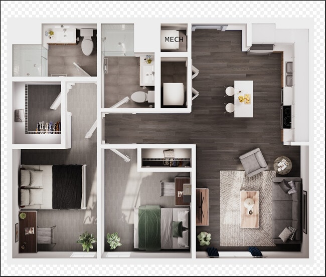 2x2 Juniper - The Carmin