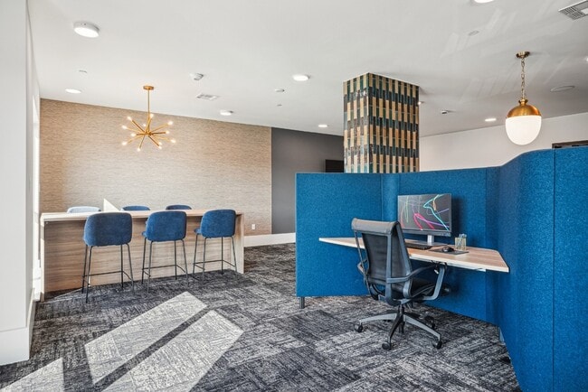 Coworking Lounge - Free professional workspace with computers and printer. Work remotely without paying for a coworking membership.