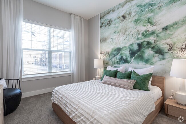 1BR, 1BA A2 -879 SF Bedroom