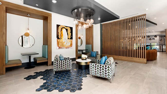 Second Floor Resident Lounge and Coworking Spaces