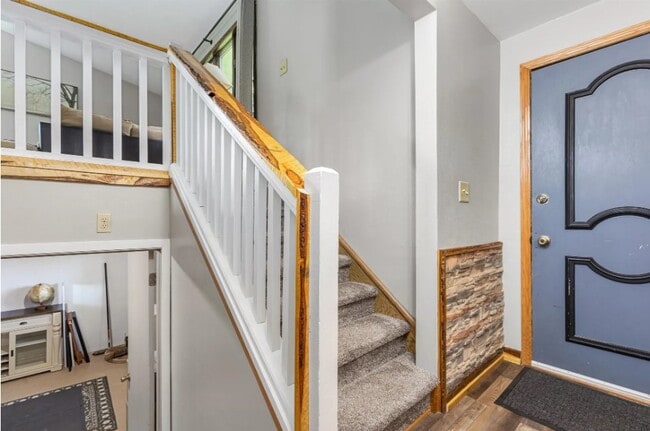 Stairs to Living Room - W5881 Manitowoc Rd Unit W5883 Manitowoc Road