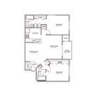 Two Bedroom Two Bath (1013 SF)