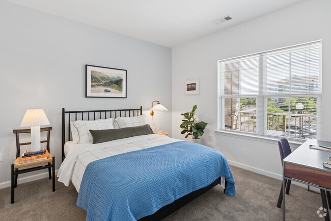 2BR, 2BA - 1,177SF - Bedroom