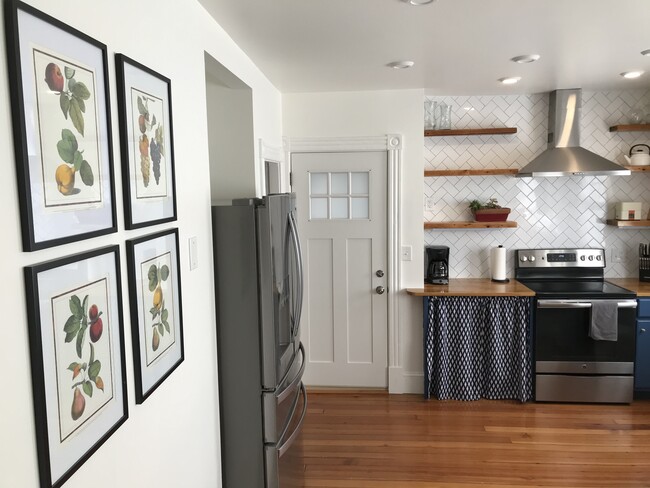 Kitchen Back Door - 9 Tyler St Unit 1