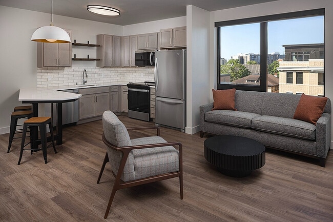 New Langdon Kitchen - Two Bedroom