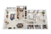 2 Bed 2 Bath