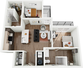 Signature on Grand B2 2 Bedroom Floor Plan