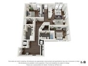 B7 | 2 bed 2 bath | 1308 sq ft