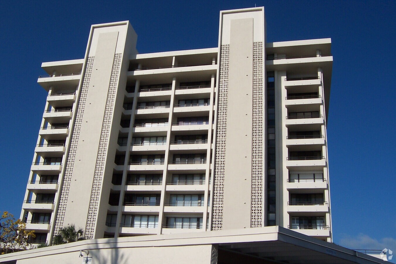 View from Ocean Boulevard entrance - Terrace East Condominiums