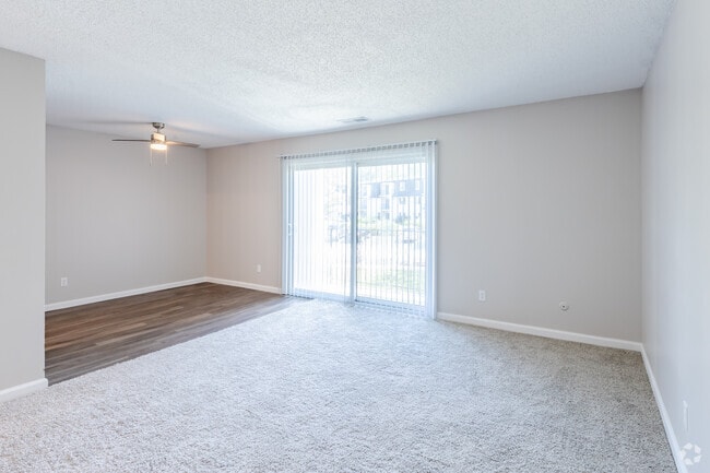 2BR, 1.5BA - Living - Versailles Apartments