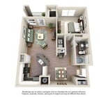 1 Bedroom | 1 Bath | 880 SF