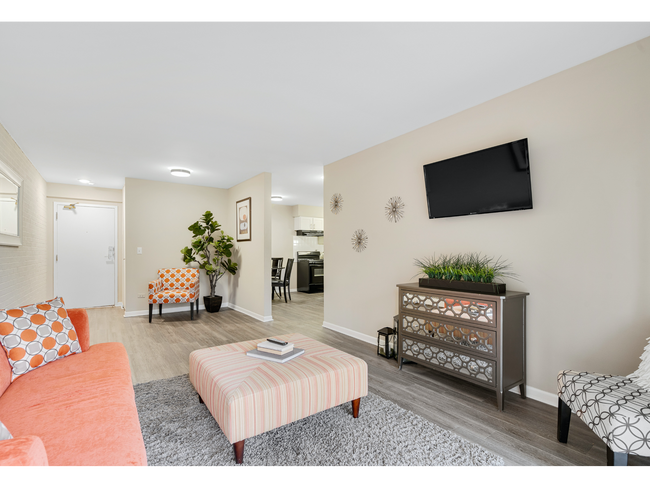 Living Room Area | Apartments For Rent in Mount Prospect Illinois | The Element - The Element Apartments