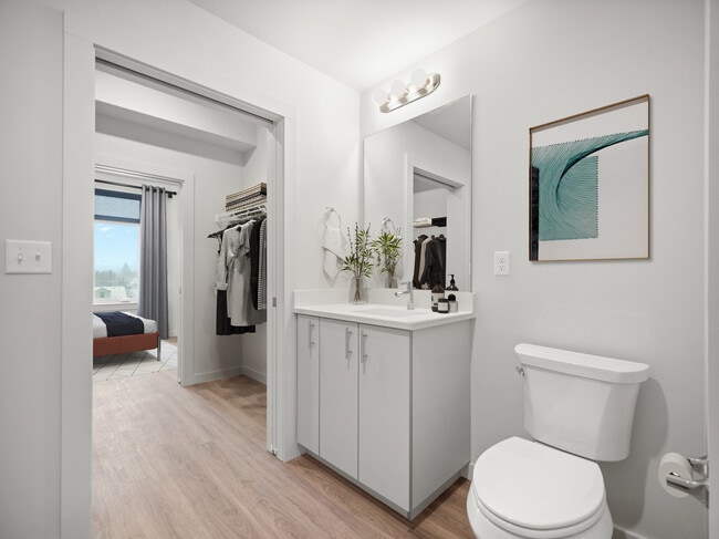 2x2S Master bedroom - The Flats on Foothills