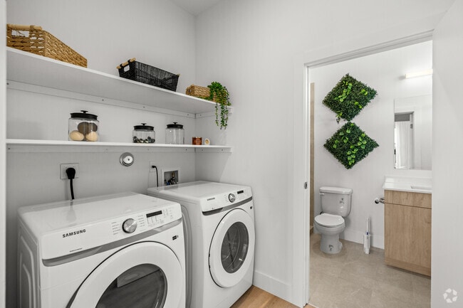2BR, 2BA - 820SF - Laundry - Brand-New Apartments at SORA-Modern Living in the Heart of It All...