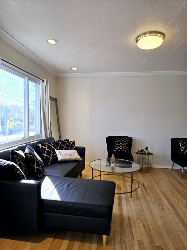 Living room - 1566 Lawrence St Townhome