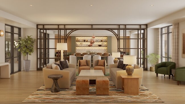 Espacio de entretenimiento y bar - Presidium Valley View