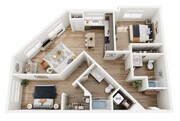 Rainier (D4) floor plan Prose Southcenter