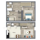 2 Bedroom, 1.5 Bath