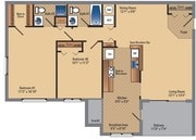 2BR/2BA