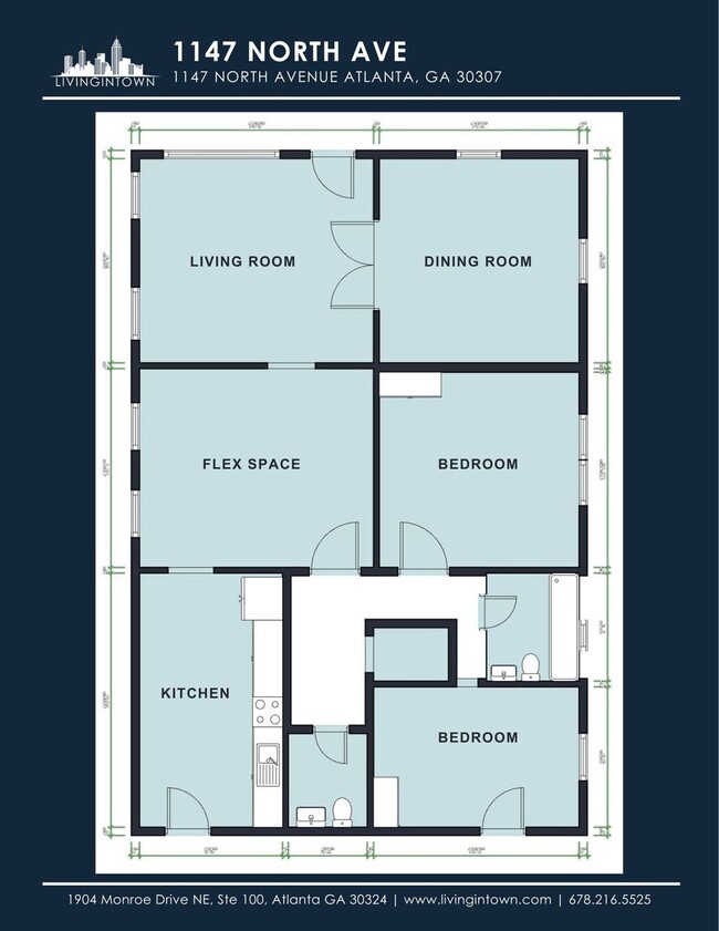 Photo - 2BD/2BTH Home with FLEX SPACE Available with Off Street Parking