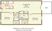 2BR/2BA