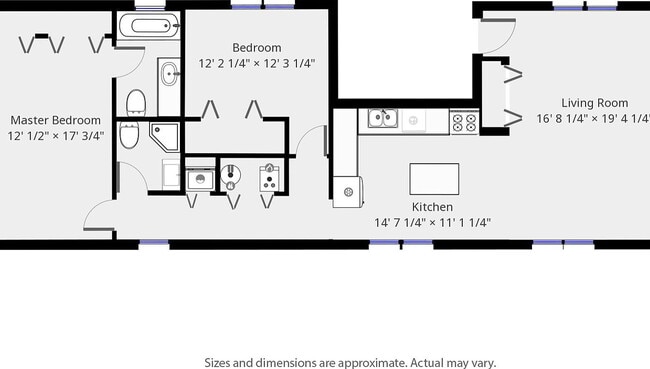 Building Photo - "Spacious 2-Bed, 2-Bath Gem in Chicago's Heart – 1200 Sq. Ft. of Modern Living!"